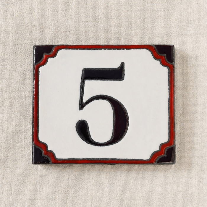 Numéro de rue S - ANTIQUE
