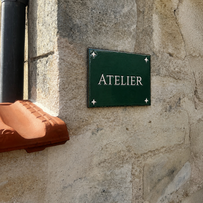 Plaque personnalisée - ETINCELLE