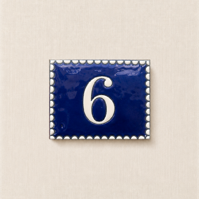 Numéro de rue S - DENTELLE