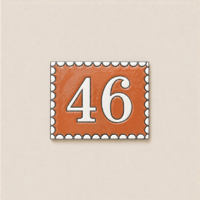 Numéro de rue S - DENTELLE